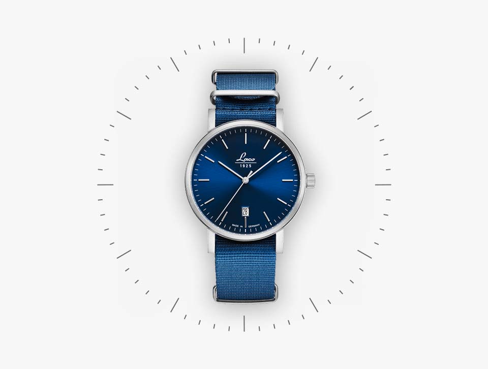 Laco Uhrenmanufaktur – Classic Azur 40