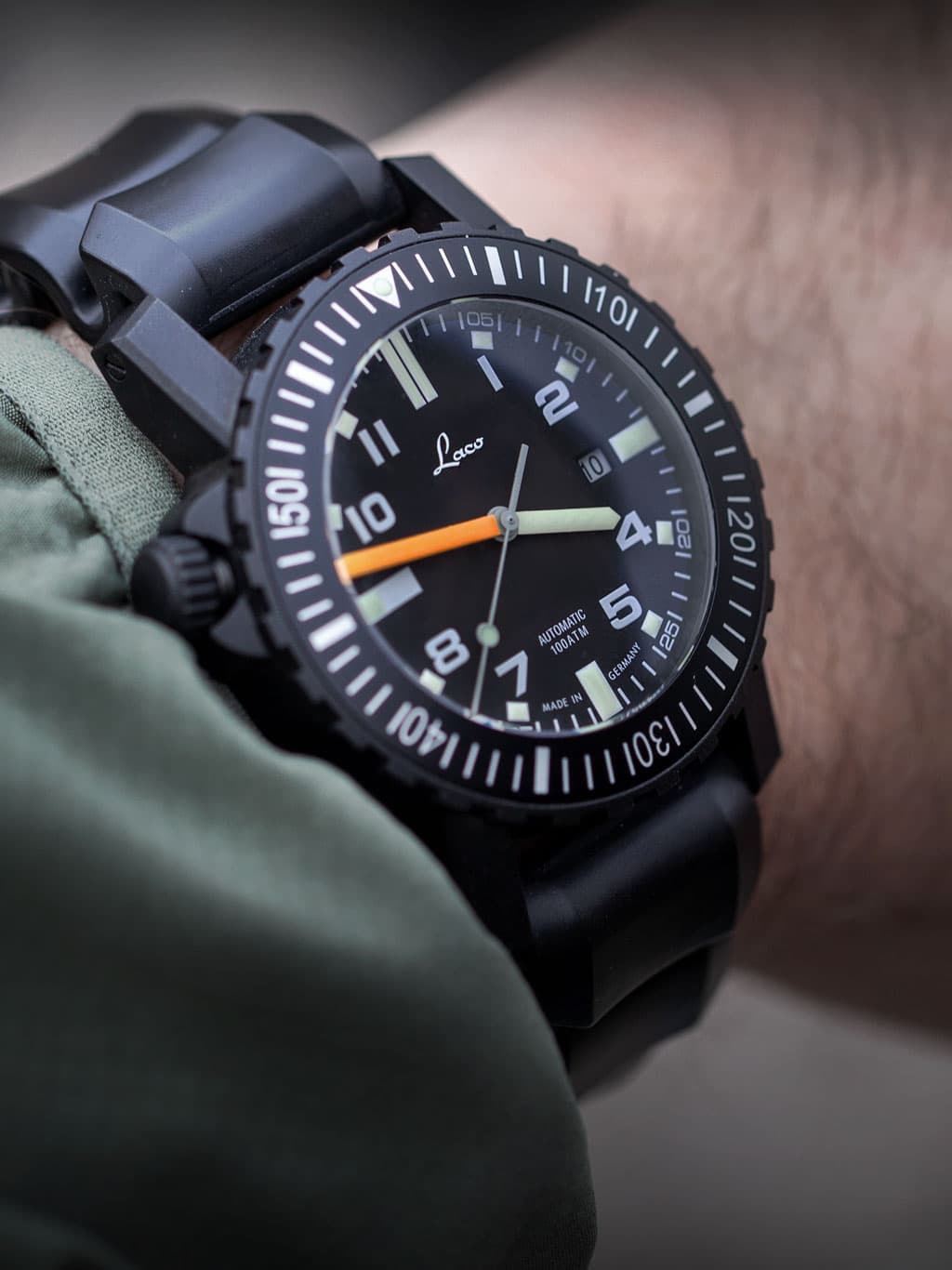 Laco shop diver watch