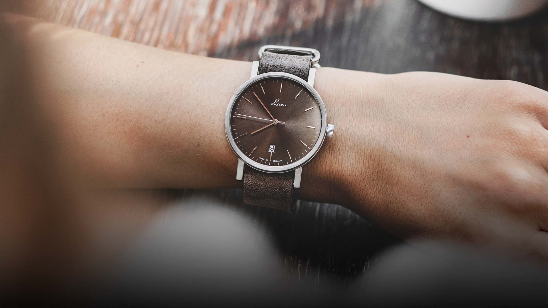 Classic watches by Laco watches | model Mocca 40